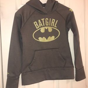 Under Armor Girls cold gear hoodie size small
